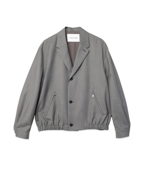 CULLNI(クルニ)の「Dry Gabardine Tailored Collar Blouson(ブルゾン・メンズ・ピンク/ブラック/ネイビー/グレー・1/2/0)」の2枚目の写真