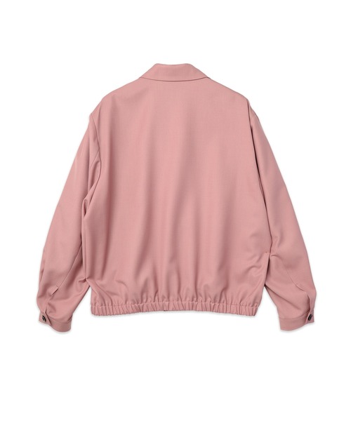 CULLNI(クルニ)の「Dry Gabardine Tailored Collar Blouson(ブルゾン・メンズ・ピンク/ブラック/ネイビー/グレー・1/2/0)」の7枚目の写真