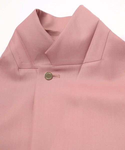 CULLNI(クルニ)の「Dry Gabardine Tailored Collar Blouson(ブルゾン・メンズ・ピンク/ブラック/ネイビー/グレー・1/2/0)」の9枚目の写真
