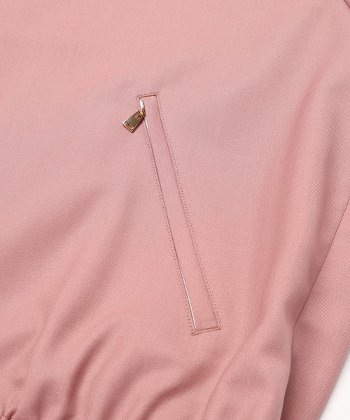 CULLNI(クルニ)の「Dry Gabardine Tailored Collar Blouson(ブルゾン・メンズ・ピンク/ブラック/ネイビー/グレー・1/2/0)」の10枚目の写真