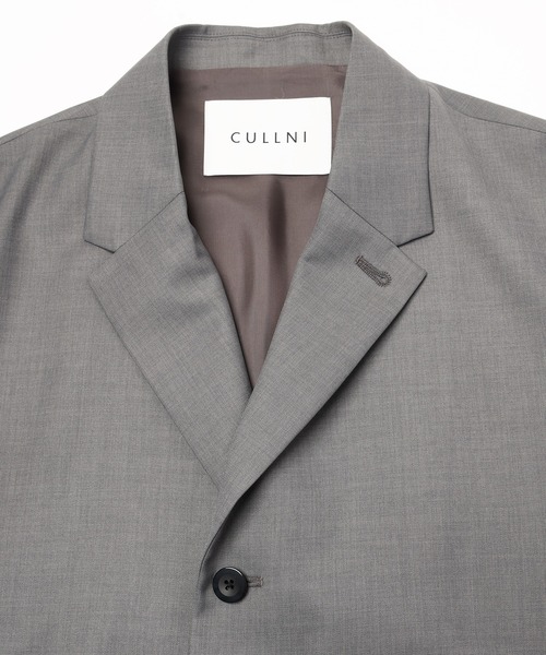 CULLNI(クルニ)の「Dry Gabardine Tailored Collar Blouson(ブルゾン・メンズ・ピンク/ブラック/ネイビー/グレー・1/2/0)」の14枚目の写真