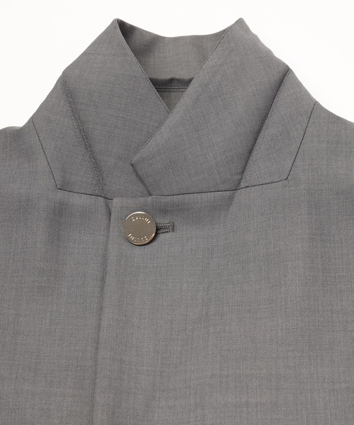 CULLNI(クルニ)の「Dry Gabardine Tailored Collar Blouson(ブルゾン・メンズ・ピンク/ブラック/ネイビー/グレー・1/2/0)」の15枚目の写真
