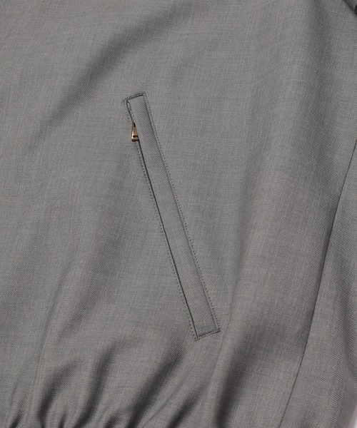 CULLNI(クルニ)の「Dry Gabardine Tailored Collar Blouson(ブルゾン・メンズ・ピンク/ブラック/ネイビー/グレー・1/2/0)」の16枚目の写真