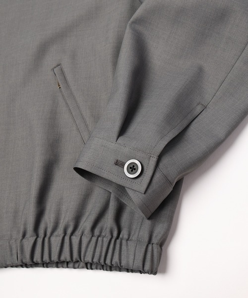 CULLNI(クルニ)の「Dry Gabardine Tailored Collar Blouson(ブルゾン・メンズ・ピンク/ブラック/ネイビー/グレー・1/2/0)」の17枚目の写真