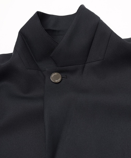 CULLNI(クルニ)の「Dry Gabardine Tailored Collar Blouson(ブルゾン・メンズ・ピンク/ブラック/ネイビー/グレー・1/2/0)」の21枚目の写真