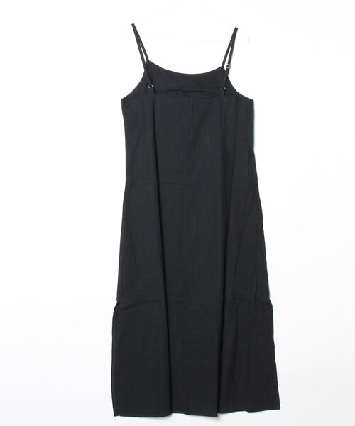 YUGA(ユーガ)の「YUGA_YGMC Korean-style Camisole dress(ワンピース・レディース・ブラック/ライトイエロー・FREE)」の3枚目の写真