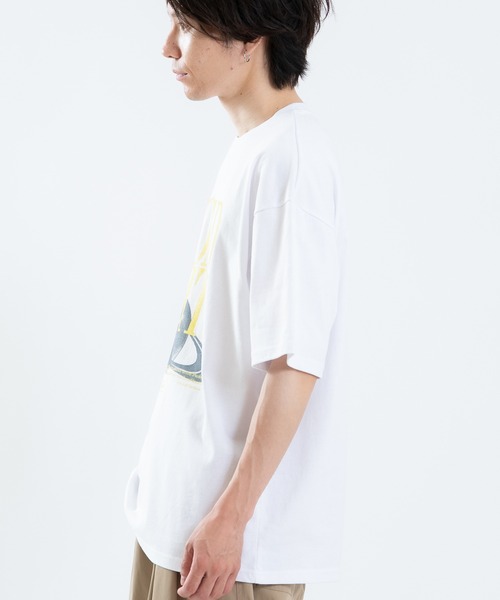 SIDEWAY STANCE(サイドウェイスタンス)の「【SIDEWAY STANCE】アース半袖Tシャツ(Tシャツ/カットソー・メンズ・ブラック/ホワイト系/ホワイト/ブラック系1/ブルー系/ホワイト系1/ブラック系/パープル・LARGE/MEDIUM/SMALL/X-LARGE)」の14枚目の写真