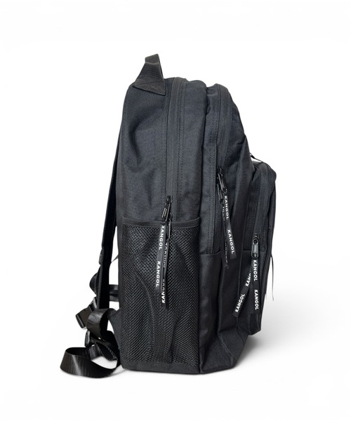 CHELSEA New York(チェルシーニューヨーク)の「KANGOL BOX LOGOSTRAP BP 25L(バックパック/リュック・レディース・ベージュ/ブラック/ブラック×ホワイト/チャコールグレー・FREE)」の7枚目の写真