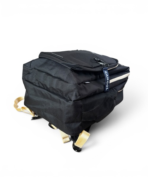 CHELSEA New York(チェルシーニューヨーク)の「KANGOL BOX LOGOSTRAP BP 25L(バックパック/リュック・レディース・ベージュ/ブラック/ブラック×ホワイト/チャコールグレー・FREE)」の14枚目の写真