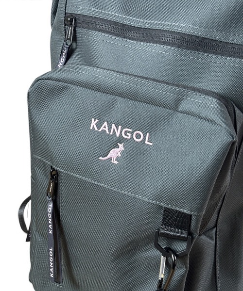 CHELSEA New York(チェルシーニューヨーク)の「KANGOL BOX LOGOSTRAP BP 25L(バックパック/リュック・レディース・ベージュ/ブラック/ブラック×ホワイト/チャコールグレー・FREE)」の21枚目の写真