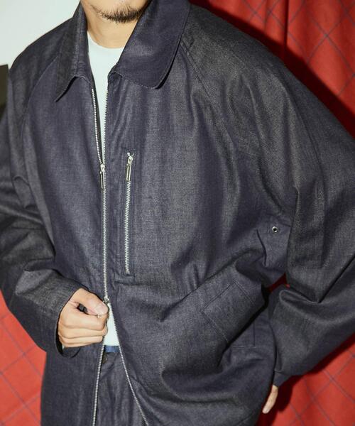 WHITE MOUNTAINEERING(ホワイトマウンテニアリング)の「『別注』White Mountaineering×EKAL DENIM DRIZZLER JACKET(デニムジャケット・メンズ・ブルー・3/2)」の2枚目の写真