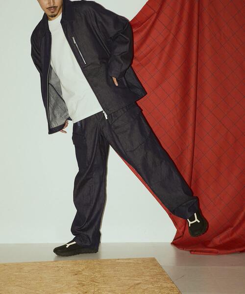 WHITE MOUNTAINEERING(ホワイトマウンテニアリング)の「『別注』White Mountaineering×EKAL DENIM DRIZZLER JACKET(デニムジャケット・メンズ・ブルー・3/2)」の4枚目の写真