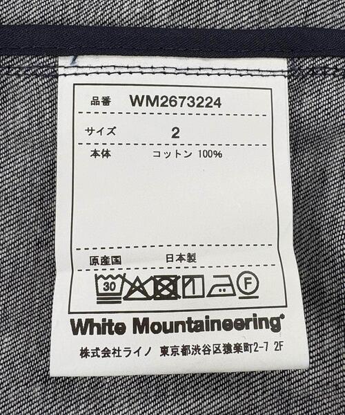 WHITE MOUNTAINEERING(ホワイトマウンテニアリング)の「『別注』White Mountaineering×EKAL DENIM DRIZZLER JACKET(デニムジャケット・メンズ・ブルー・3/2)」の19枚目の写真