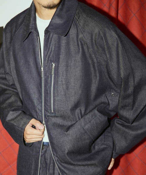 WHITE MOUNTAINEERING(ホワイトマウンテニアリング)の「『別注』White Mountaineering×EKAL DENIM DRIZZLER JACKET(デニムジャケット・メンズ・ブルー・3/2)」の11枚目の写真