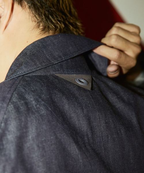 WHITE MOUNTAINEERING(ホワイトマウンテニアリング)の「『別注』White Mountaineering×EKAL DENIM DRIZZLER JACKET(デニムジャケット・メンズ・ブルー・3/2)」の12枚目の写真