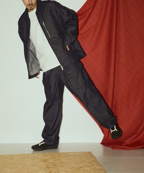 WHITE MOUNTAINEERING(ホワイトマウンテニアリング)の「『別注』White Mountaineering×EKAL DENIM DRIZZLER JACKET(デニムジャケット・メンズ・ブルー・3/2)」の13枚目の写真