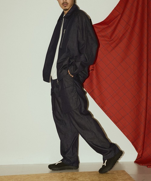 WHITE MOUNTAINEERING(ホワイトマウンテニアリング)の「『別注』White Mountaineering×EKAL DENIM DRIZZLER JACKET(デニムジャケット・メンズ・ブルー・3/2)」の14枚目の写真