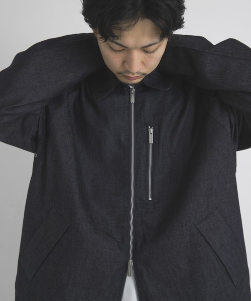 WHITE MOUNTAINEERING(ホワイトマウンテニアリング)の「『別注』White Mountaineering×EKAL DENIM DRIZZLER JACKET(デニムジャケット・メンズ・ブルー・3/2)」の15枚目の写真