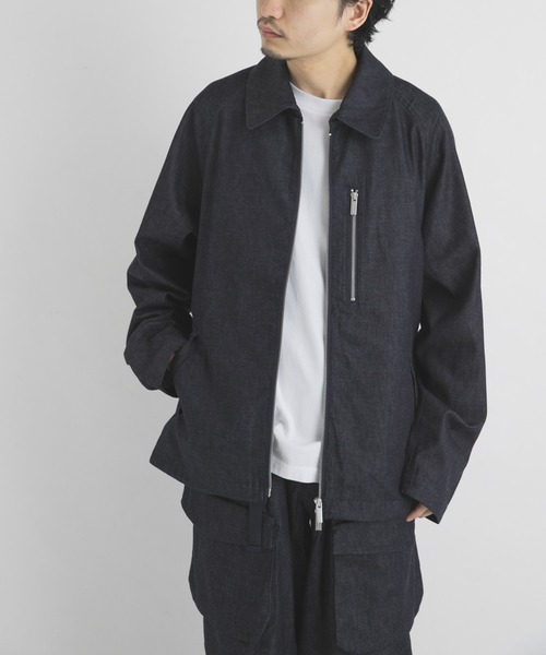 WHITE MOUNTAINEERING(ホワイトマウンテニアリング)の「『別注』White Mountaineering×EKAL DENIM DRIZZLER JACKET(デニムジャケット・メンズ・ブルー・3/2)」の2枚目の写真