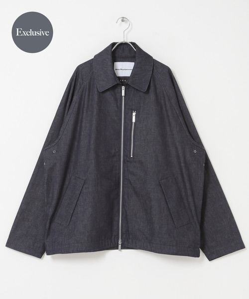 WHITE MOUNTAINEERING(ホワイトマウンテニアリング)の「『別注』White Mountaineering×EKAL DENIM DRIZZLER JACKET(デニムジャケット・メンズ・ブルー・3/2)」の3枚目の写真