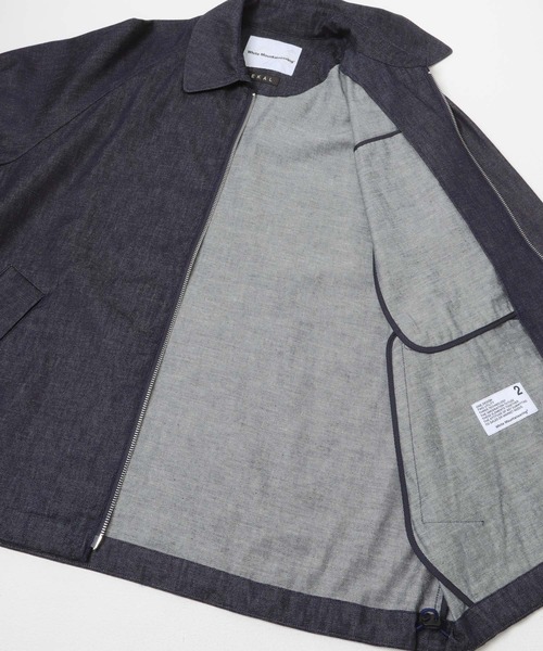 WHITE MOUNTAINEERING(ホワイトマウンテニアリング)の「『別注』White Mountaineering×EKAL DENIM DRIZZLER JACKET(デニムジャケット・メンズ・ブルー・3/2)」の6枚目の写真