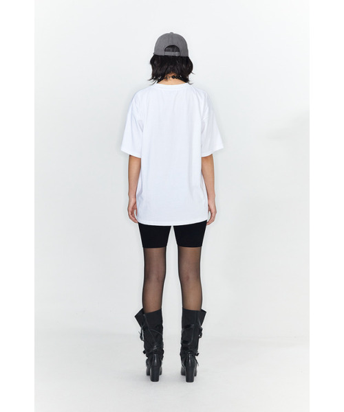 DEINET(ダイニット)の「CRESCENDO GRAPHICS T-SHIRT IN WHITE(Tシャツ/カットソー・レディース・その他・FREE)」の4枚目の写真