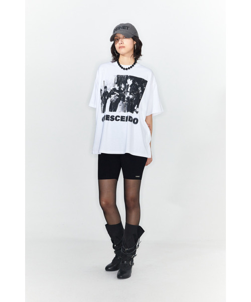 DEINET(ダイニット)の「CRESCENDO GRAPHICS T-SHIRT IN WHITE(Tシャツ/カットソー・レディース・その他・FREE)」の5枚目の写真
