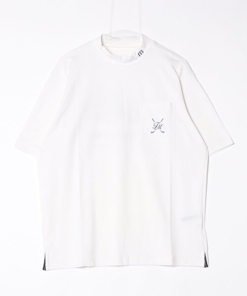 TravisMathew — кардиган‑рубашка с коротким рукавом (Card R半袖 Backprint Lラックス)