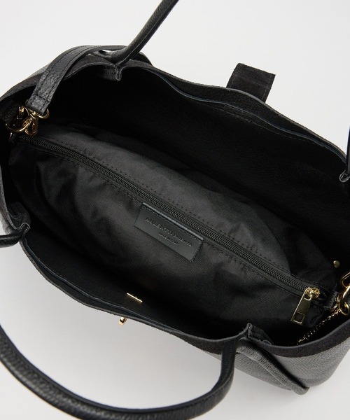 AULENTTI(オウレンティ)の「【AULENTTI】コンビボストンBAG(ボストンバッグ・レディース・ブラック/ダークブラウン・フリー)」の19枚目の写真