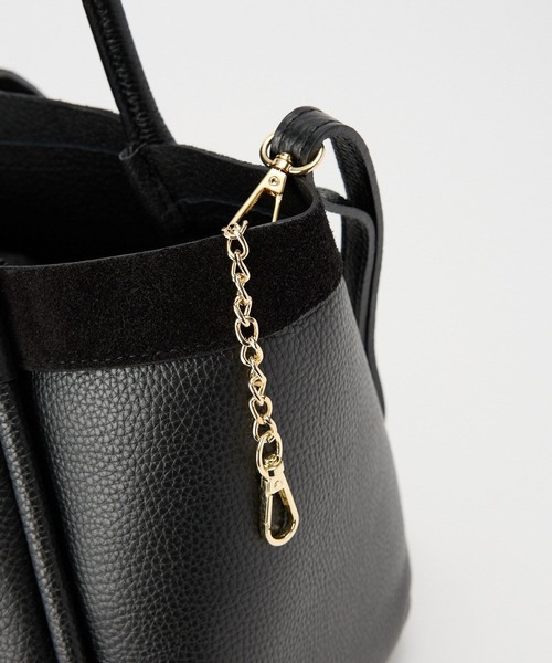 AULENTTI(オウレンティ)の「【AULENTTI】コンビボストンBAG(ボストンバッグ・レディース・ブラック/ダークブラウン・フリー)」の15枚目の写真