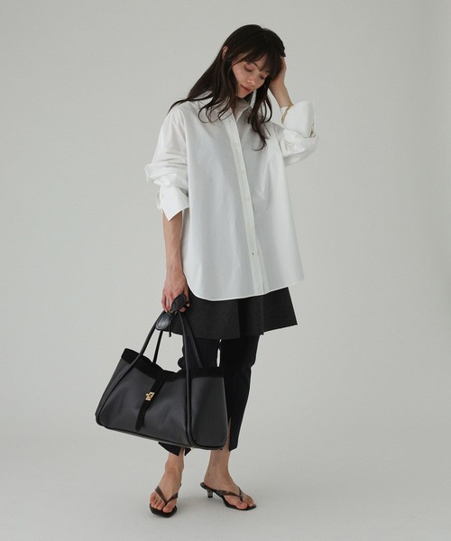 AULENTTI(オウレンティ)の「【AULENTTI】コンビボストンBAG(ボストンバッグ・レディース・ブラック/ダークブラウン・フリー)」の6枚目の写真