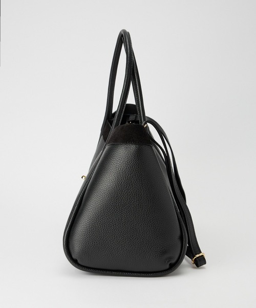 AULENTTI(オウレンティ)の「【AULENTTI】コンビボストンBAG(ボストンバッグ・レディース・ブラック/ダークブラウン・フリー)」の10枚目の写真