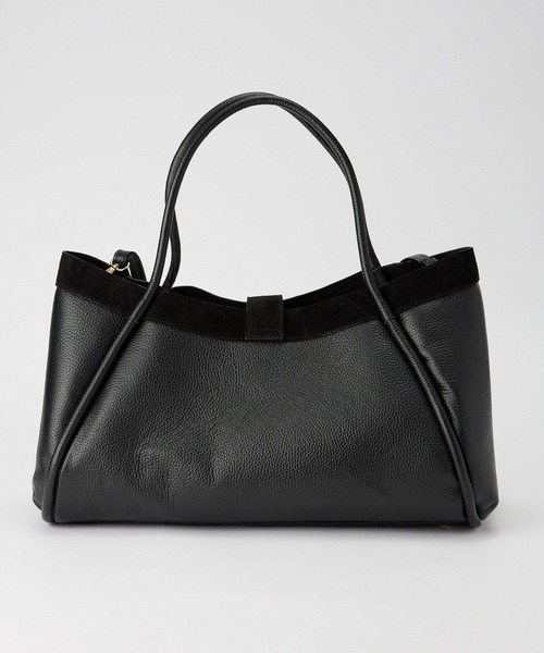 AULENTTI(オウレンティ)の「【AULENTTI】コンビボストンBAG(ボストンバッグ・レディース・ブラック/ダークブラウン・フリー)」の11枚目の写真