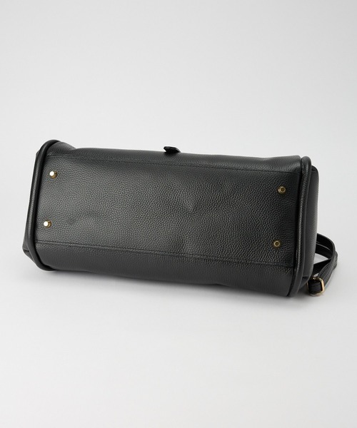AULENTTI(オウレンティ)の「【AULENTTI】コンビボストンBAG(ボストンバッグ・レディース・ブラック/ダークブラウン・フリー)」の12枚目の写真