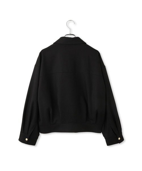 MARY QUANT(マリークワント)の「【MARY QUANT×VIS】ジップアップブルゾン(ブルゾン・レディース・ブラック系その他/ブラック・FREE)」の3枚目の写真