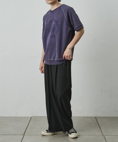 COLONY 2139（コロニートゥーワンスリーナイン）の「ポンチプリントTEE（Tシャツ/カットソー・メンズ・ネイビー/ブラック・LARGE/MEDIUM）」の16枚目の写真