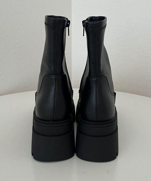 prose verse(プロズヴェール)の「トラックソールストレッチショートブーツ(ブーツ・レディース・ブラック・X-LARGE/LARGE/MEDIUM/SMALL)」の10枚目の写真