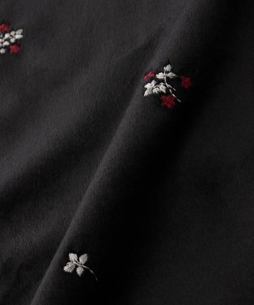 Honeys(ハニーズ)の「ベロア刺繍ナロースカート(スカート・レディース・ブラック/ブラウン・LL/L/M/S)」の14枚目の写真
