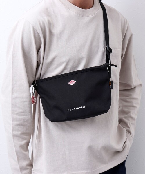 DANTON(ダントン)の「【DANTON/ダントン】MONTSOURIS(モンスリ)(ショルダーバッグ・メンズ・インディゴブルー/オレンジ/ブラック・FREE)」の2枚目の写真