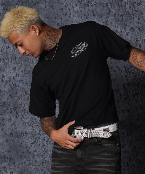 GUIDER(ガイダー)の「【GUIDER】カーシブ ロゴ Tee / Cursive Logo Tee(Tシャツ/カットソー・メンズ・ホワイト/チャコールグレー/ブラック・S/M/L)」の17枚目の写真