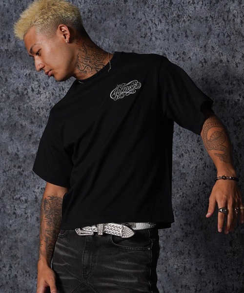 GUIDER(ガイダー)の「【GUIDER】カーシブ ロゴ Tee / Cursive Logo Tee(Tシャツ/カットソー・メンズ・ホワイト/チャコールグレー/ブラック・S/M/L)」の15枚目の写真
