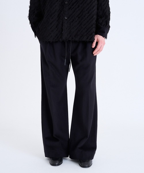 onegravity（ワングラビティ）の「onegravity / ビーバージャージー フレアパンツ（その他パンツ・メンズ・ブラック・MEDIUM/LARGE）」の4枚目の写真