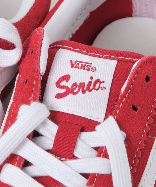 VANS(バンズ)の「【VANS(ヴァンズ)】スーパーロープロ(WOMENS)(スニーカー・レディース・ホワイト/レッド・MEDIUM/LARGE)」の7枚目の写真