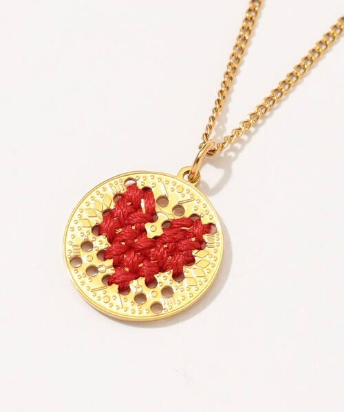 TOMORROWLAND (トゥモローランド)の「L'EIGHT STUDIO PENDANT NECKLACE(ネックレス・レディース・レッド・FREE)」の3枚目の写真