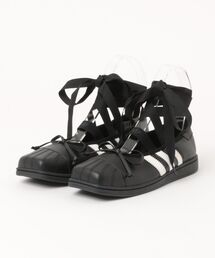 ADIDAS アディダス SUPERSTAR SQ BALLET W スーパースター SQ バレエ W LB3787 CORE/CORE/OFFW