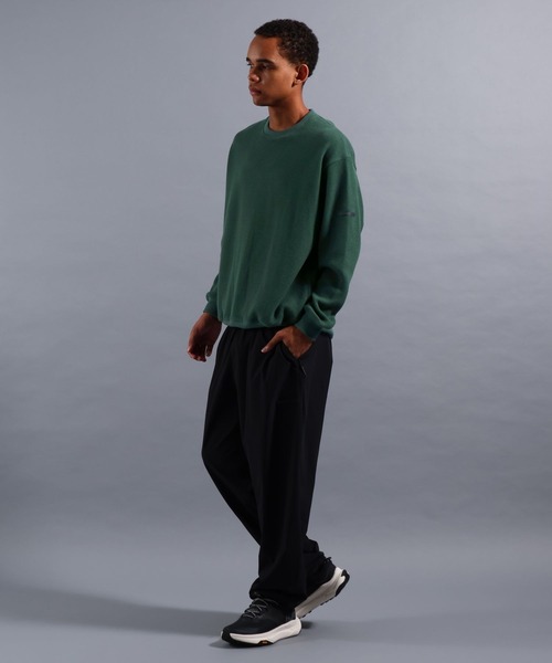 NUMERALS（ヌメラルズ）の「[NUMERALS]EVERYDAY WARMTH WAFFLE PULLOVER（Tシャツ/カットソー・メンズ・ベージュ/グリーン/ブラック/オレンジ・MEDIUM/LARGE）」の13枚目の写真