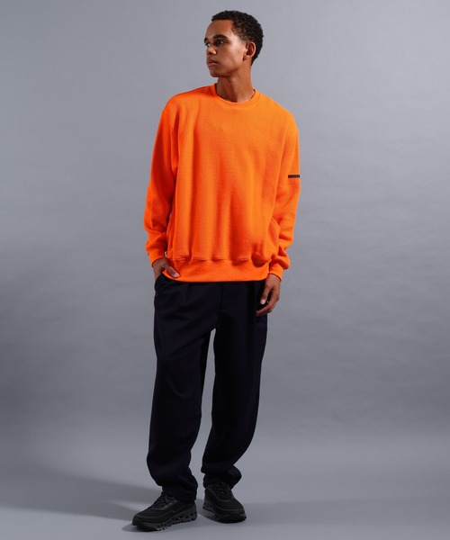NUMERALS（ヌメラルズ）の「[NUMERALS]EVERYDAY WARMTH WAFFLE PULLOVER（Tシャツ/カットソー・メンズ・ベージュ/グリーン/ブラック/オレンジ・MEDIUM/LARGE）」の17枚目の写真