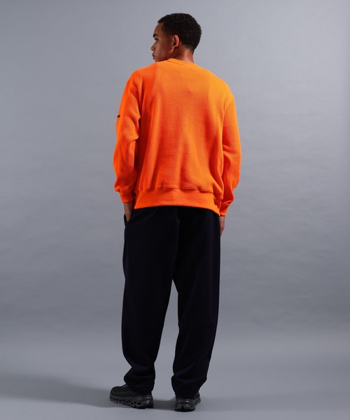 NUMERALS（ヌメラルズ）の「[NUMERALS]EVERYDAY WARMTH WAFFLE PULLOVER（Tシャツ/カットソー・メンズ・ベージュ/グリーン/ブラック/オレンジ・MEDIUM/LARGE）」の19枚目の写真