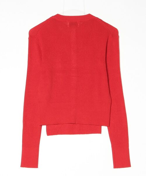 CLANE（クラネ）の「BUTTON CARDIGAN TANK SET 11106-2093（ニット/セーター・メンズ・グレー/レッド・1）」の3枚目の写真