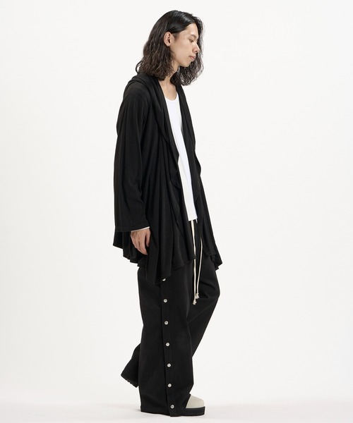 NO ID.(ノーアイディ)の「【NO ID.】Hood Drape Gown / フード ドレープ ガウン(カーディガン/ボレロ・メンズ・ブラック/その他23・ONE SIZE)」の15枚目の写真